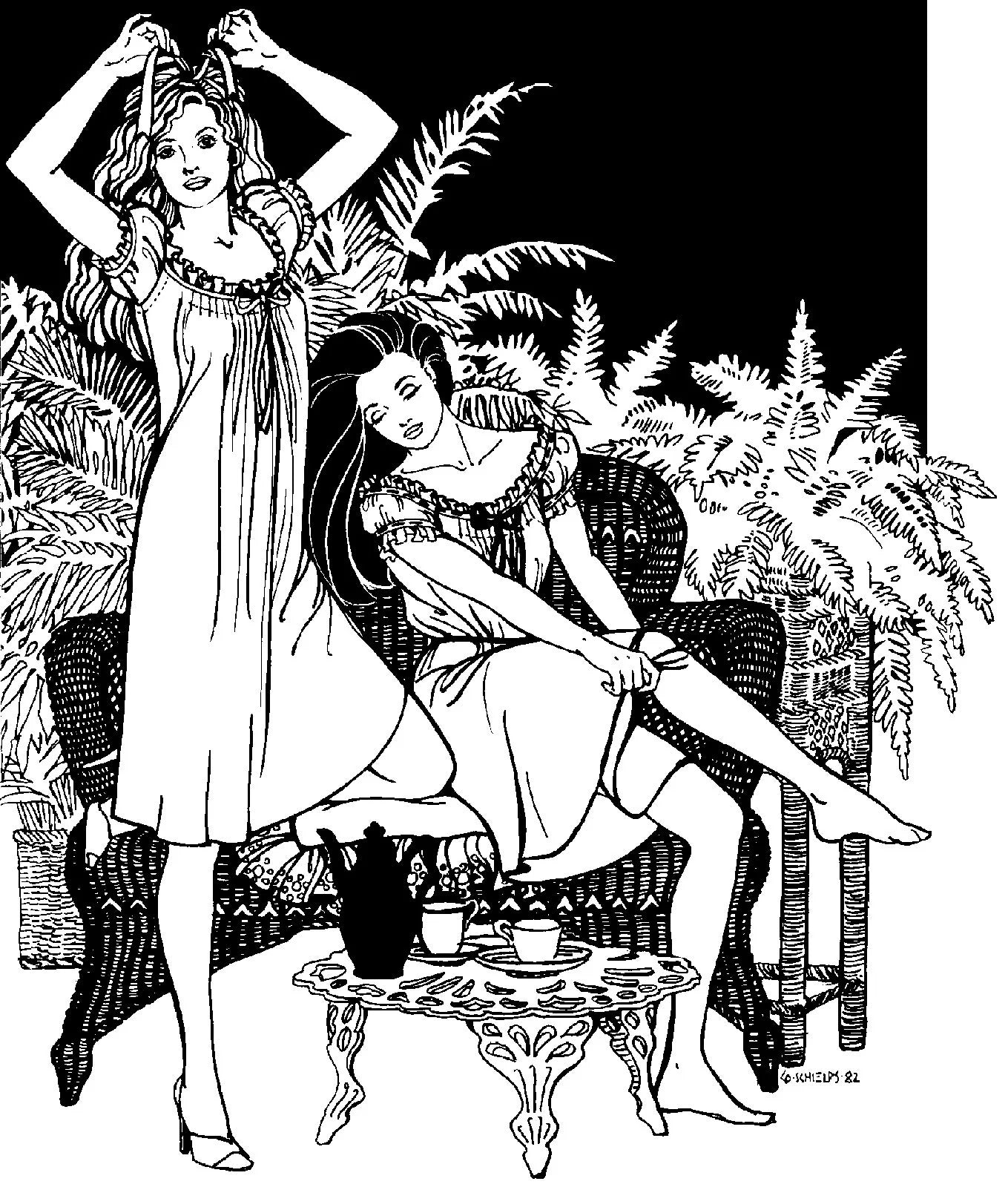 A Lady's Chemise- Folkwear Patterns- 223- Printed Paper Pattern- Misses XS-3XL
