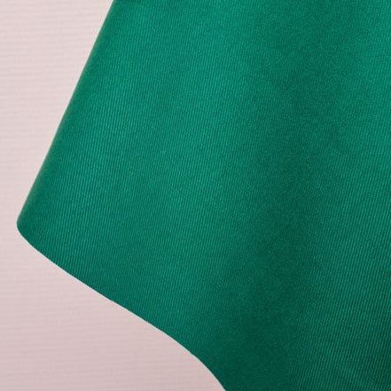 Green “Juicy Green" Cotton Gabardine/ Twill Weave- Atelier Brunette France- 59" Wide