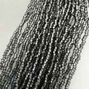 Gray/ Grey Round 11* Beads Silver Lined (2185)