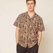 Tropical Shirt (Mens)- Wardrobe By Me- Paper Pattern- Sizes 2XS-4XL