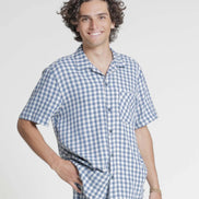 Tropical Shirt (Mens)- Wardrobe By Me- Paper Pattern- Sizes 2XS-4XL