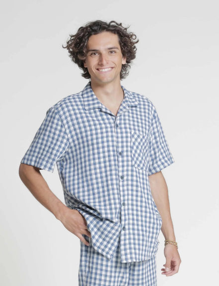 Tropical Shirt (Mens)- Wardrobe By Me- Paper Pattern- Sizes 2XS-4XL