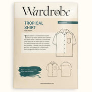 Tropical Shirt (Mens)- Wardrobe By Me- Paper Pattern- Sizes 2XS-4XL