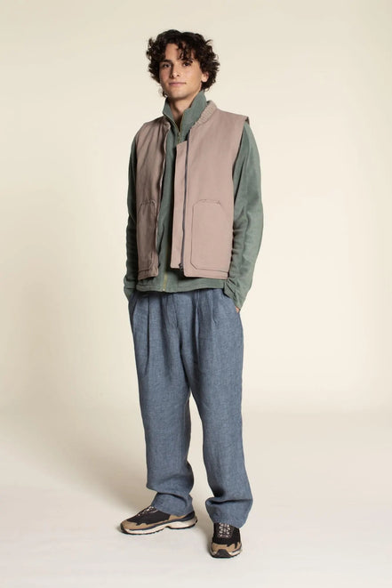 Ozark Vest (Mens)- Wardrobe By Me- Paper Pattern- Sizes 2XS-4XL