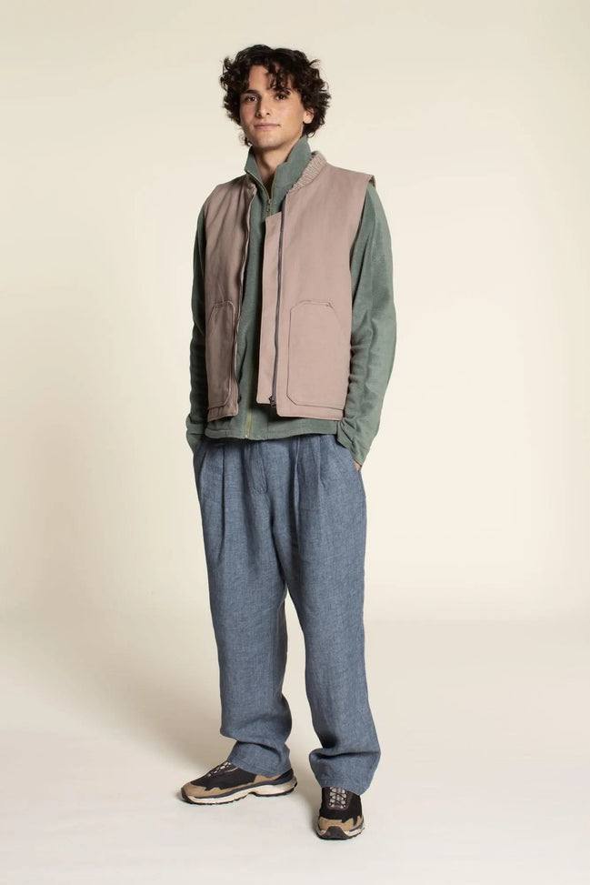 Ozark Vest (Mens)- Wardrobe By Me- Paper Pattern- Sizes 2XS-4XL