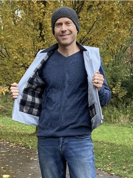 Ozark Vest (Mens)- Wardrobe By Me- Paper Pattern- Sizes 2XS-4XL