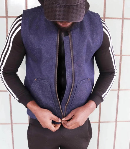 Ozark Vest (Mens)- Wardrobe By Me- Paper Pattern- Sizes 2XS-4XL