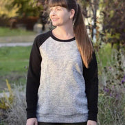 Boxy Raglan Sweater - Wardrobe By Me- Paper Pattern- Sizes 0-24
