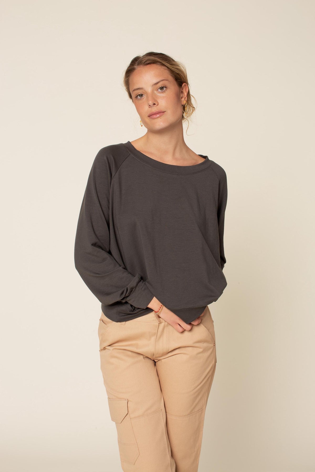 Boxy Raglan Sweater - Wardrobe By Me- Paper Pattern- Sizes 0-24