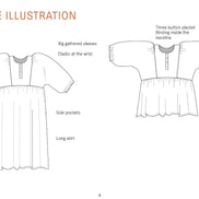 Balka Dress- Wardrobe By Me- Paper Pattern- Sizes 0-24