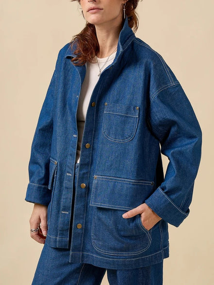 Fowler Barn Coat + Quilted Jacket- Closet Core Paper Pattern