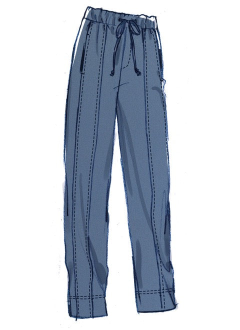 McCall's Sewing Pattern Unisex Pull On Pants- M8636- XXS-XS-S-M-L-XL-XXL