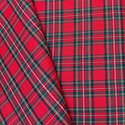 Sevenberry: Green, Yellow, White, Blue, RED Classic Plaid Twill- Lightweight Cotton- 57” Wide