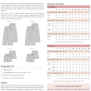 Flint Pants & Shorts Pattern- Megan Nielsen- Sizes 0-20