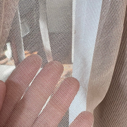 Nude Pure Silk Tulle- 48-50" Wide