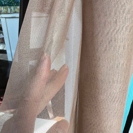 Nude Pure Silk Tulle- 48-50" Wide