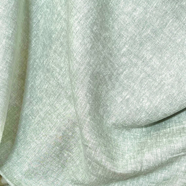 Brussels Washer Yarn Dye- Linen Rayon Blend- Pale Green "Sage"- 52" Wide