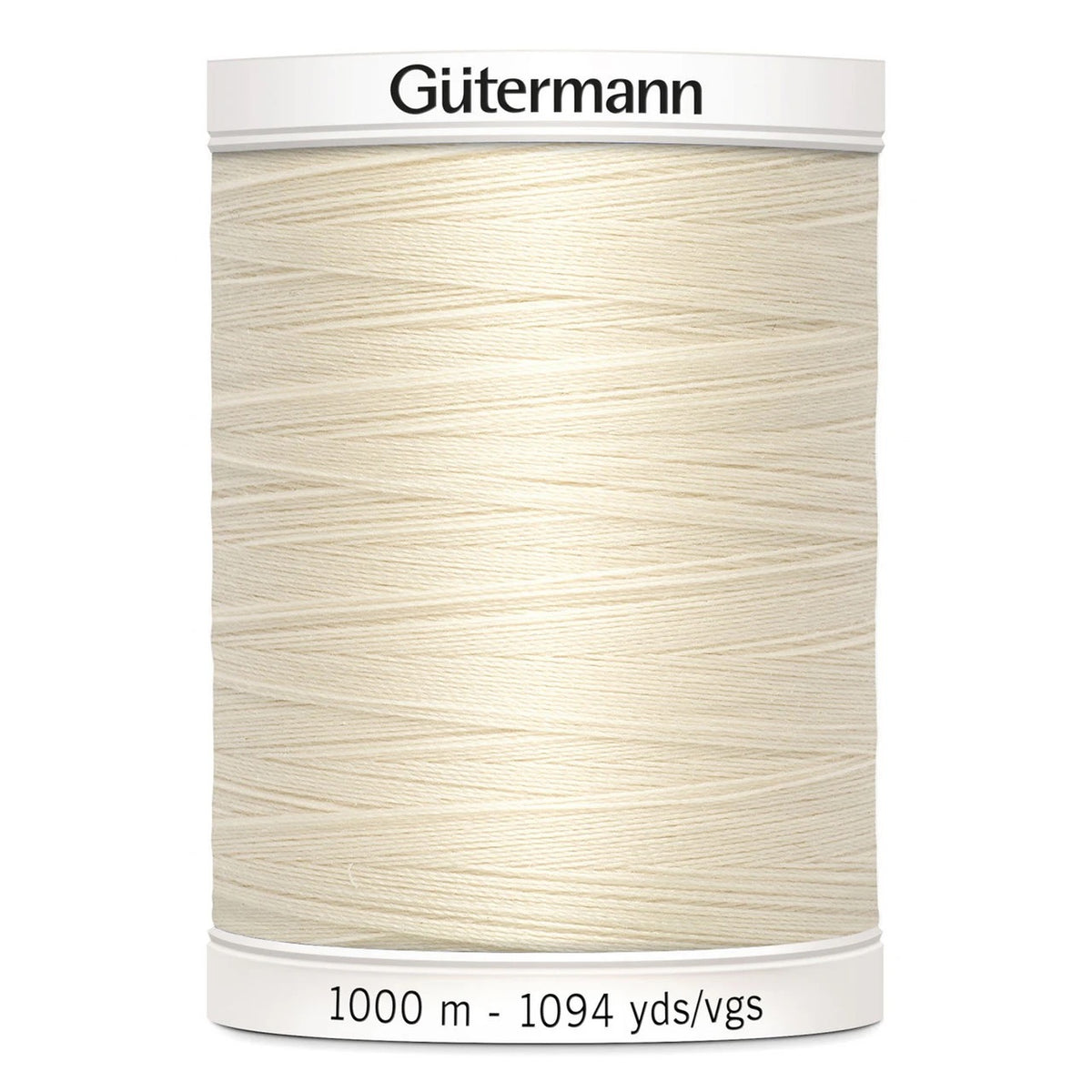 Gutermann Sew-All Thread 1000m/1094y EGGSHELL #22 (1 SPOOL)