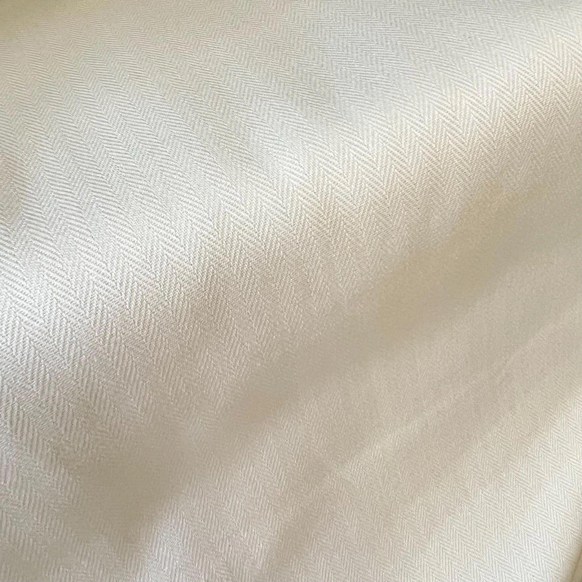 Ginza Cotton Herringbone- “Ivory 1