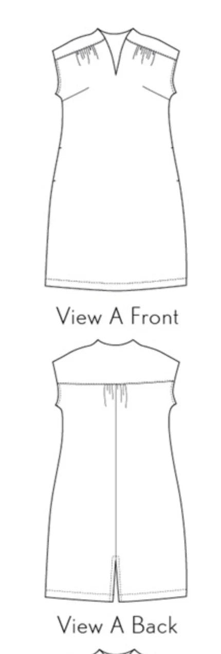Fira Dress + Top Paper Pattern- Liesl + Co.