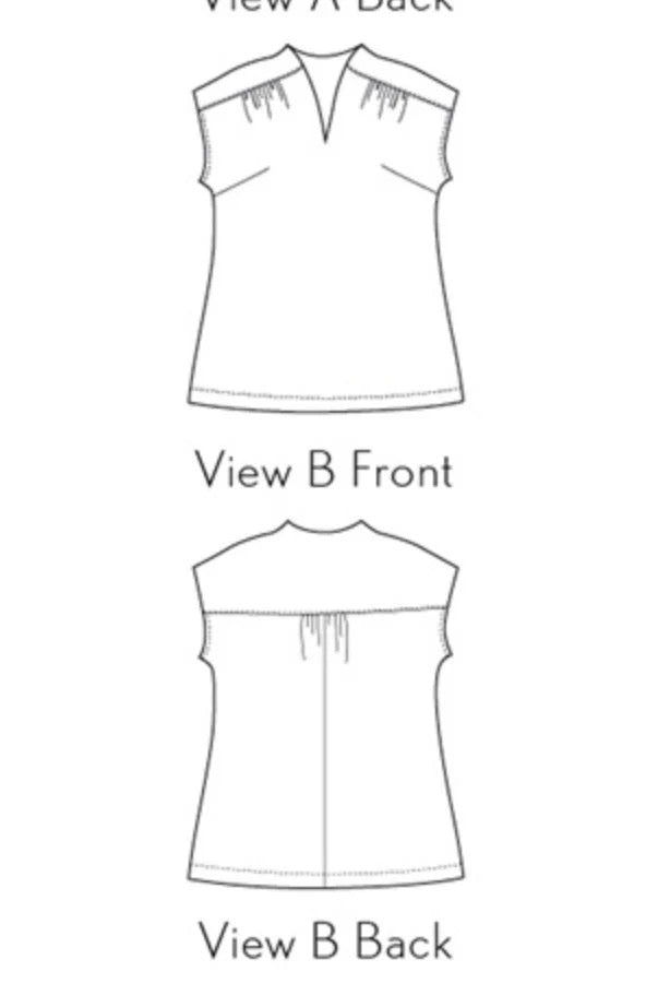 Fira Dress + Top Paper Pattern- Liesl + Co.