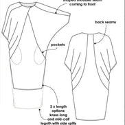 Hedy Designer Dress- Style Arc Paper Pattern- Sizes 4-16, 18-30