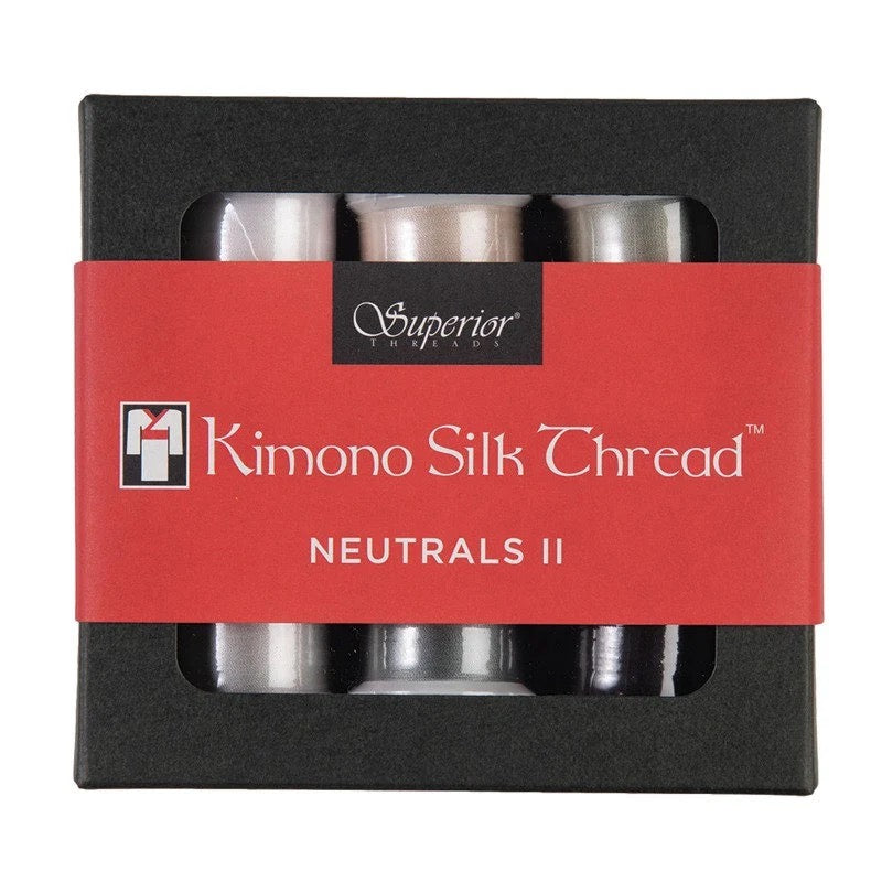 Superior Thread- Kimono Silk Thread- Neutrals II Collection