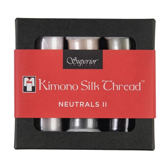 Superior Thread- Kimono Silk Thread- Neutrals II Collection