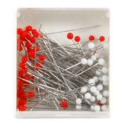 Clover Boxed Straight Silk Pins- 100 Count- #2501
