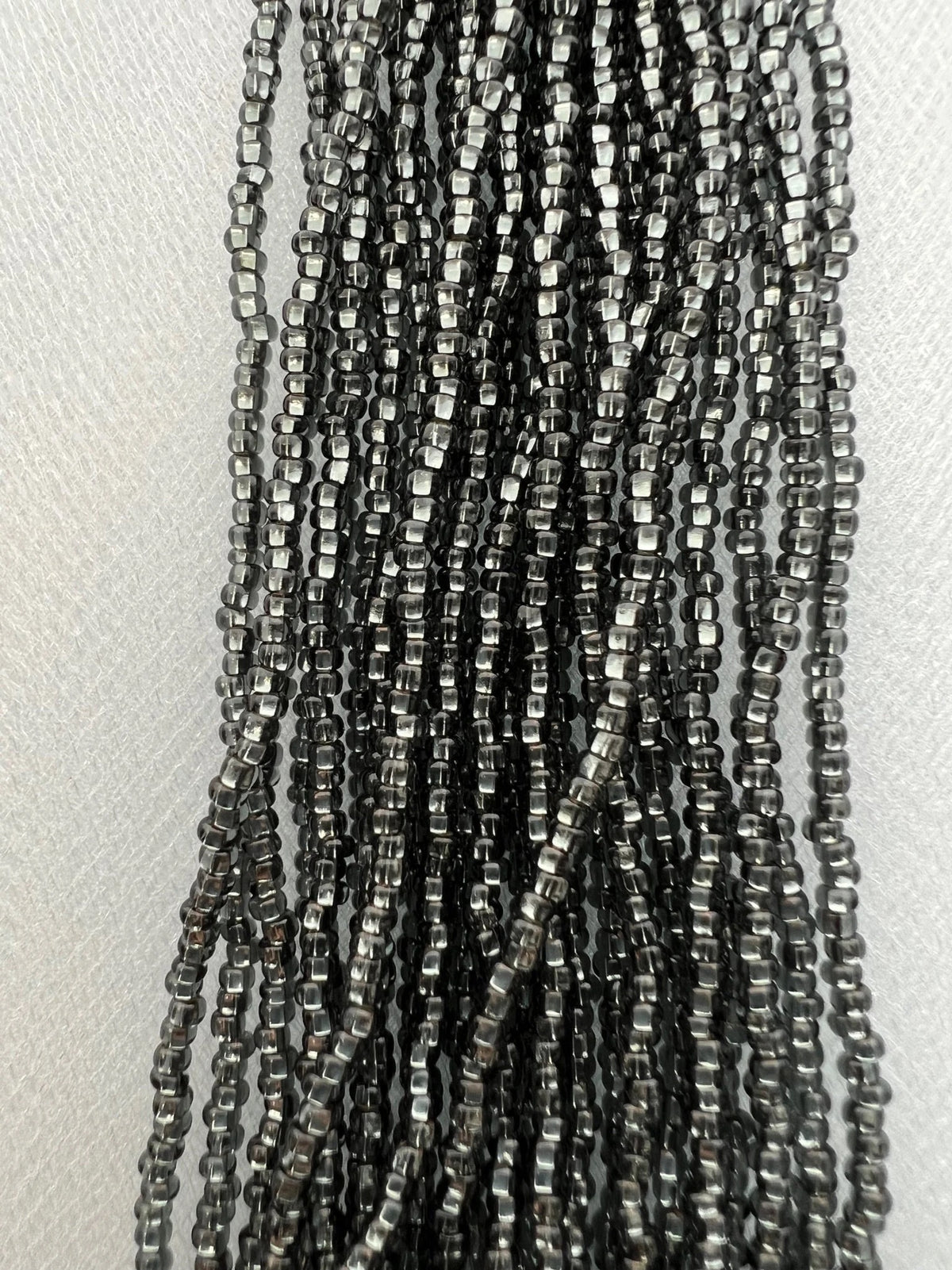 Gray/ Grey Round 11* Beads Silver Lined (2185)