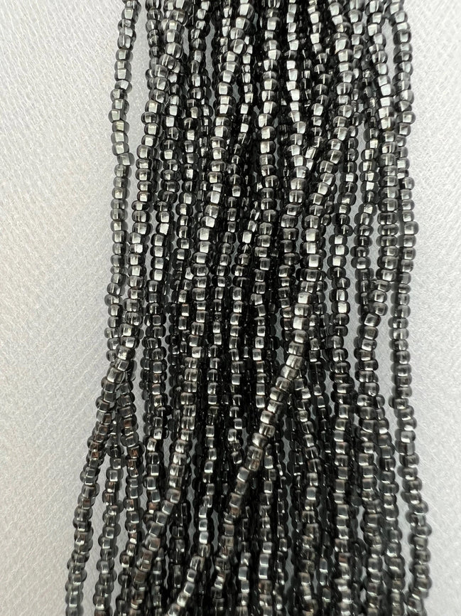 Gray/ Grey Round 11* Beads Silver Lined (2185)