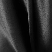 Black 100% Silk 4-Ply Crepe Back Satin (1804)