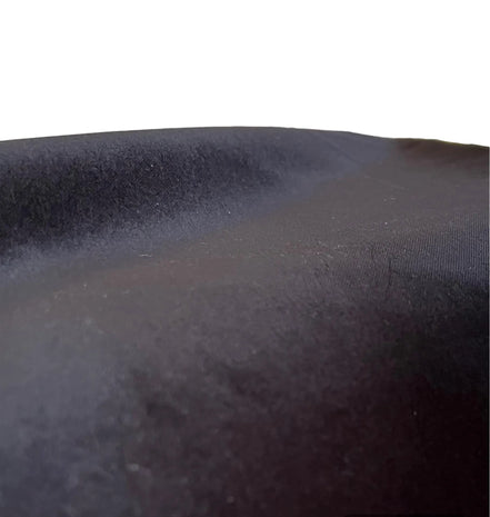 Black Cotton Lush Velveteen- 55” Wide- WIDE Version
