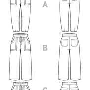 Sepia Pants & Shorts- Closet Core Paper Pattern
