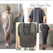 Hedy Designer Dress- Style Arc Paper Pattern- Sizes 4-16, 18-30