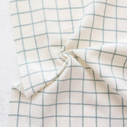 Grid Squares Cotton Fabric- 