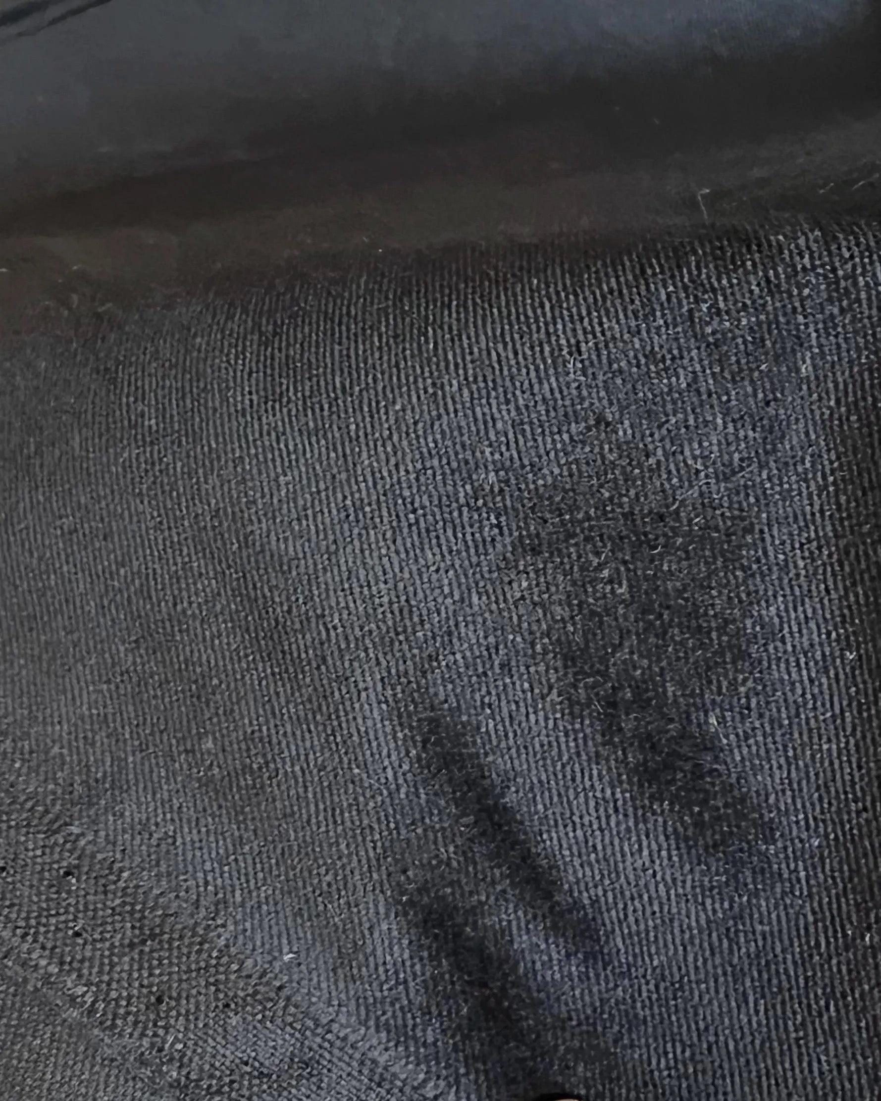 Black Cotton Lush Velveteen- 55” Wide- WIDE Version
