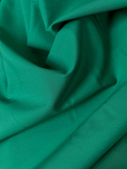 Green “Peacock” Solid Cotton Fabric- Art Gallery Fabric- 44"
