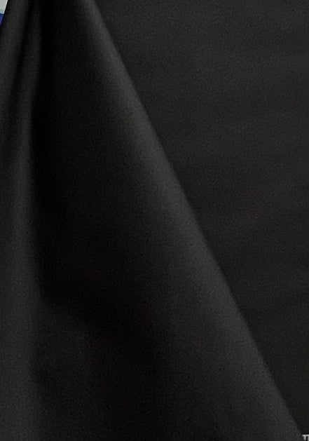 Black/ "Deep Black" Solid Cotton Fabric- Art Gallery- AGF- 44"- PE-499