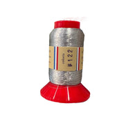 Sajou No. 122- Silver Metallic Thread- Fil au Chinois- Spool (100m) or Cone (1000m)