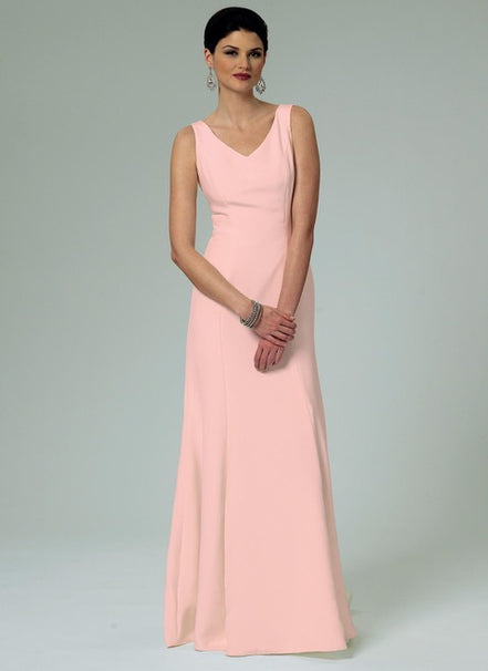Butterick B5779 Sewing Pattern Misses’ Wedding/ Bridal Lace-Back Dresses with Train- Sizes 4-12