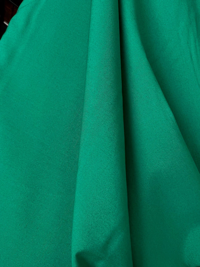 Green “Peacock” Solid Cotton Fabric- Art Gallery Fabric- 44"