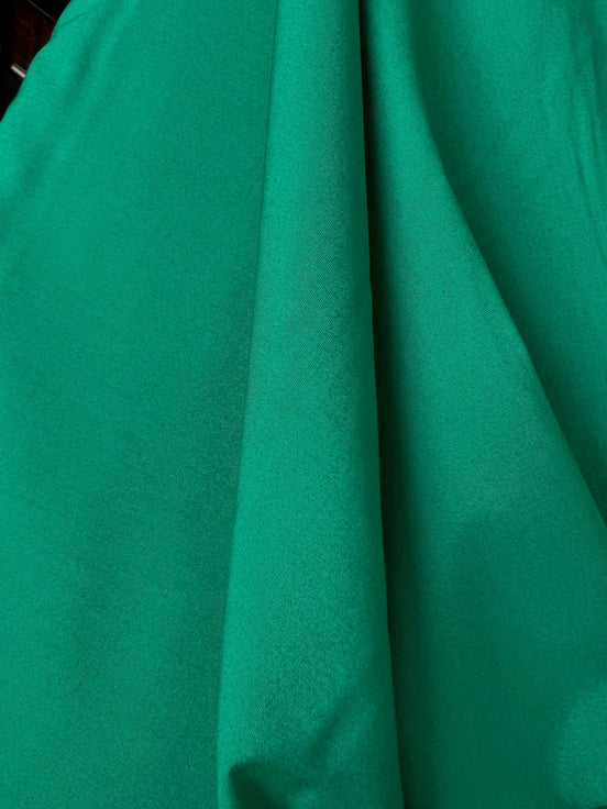 Green “Peacock” Solid Cotton Fabric- Art Gallery Fabric- 44"