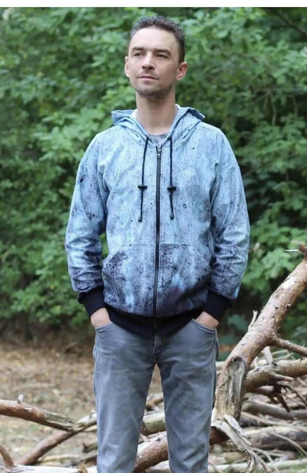 Zipper Hoodie Mens, Womens, Unisex- Wardrobe By Me- Paper Pattern- Sizes 2XS-4XL