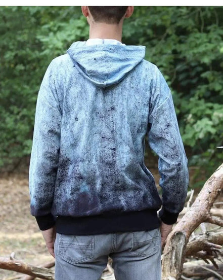 Zipper Hoodie Mens, Womens, Unisex- Wardrobe By Me- Paper Pattern- Sizes 2XS-4XL