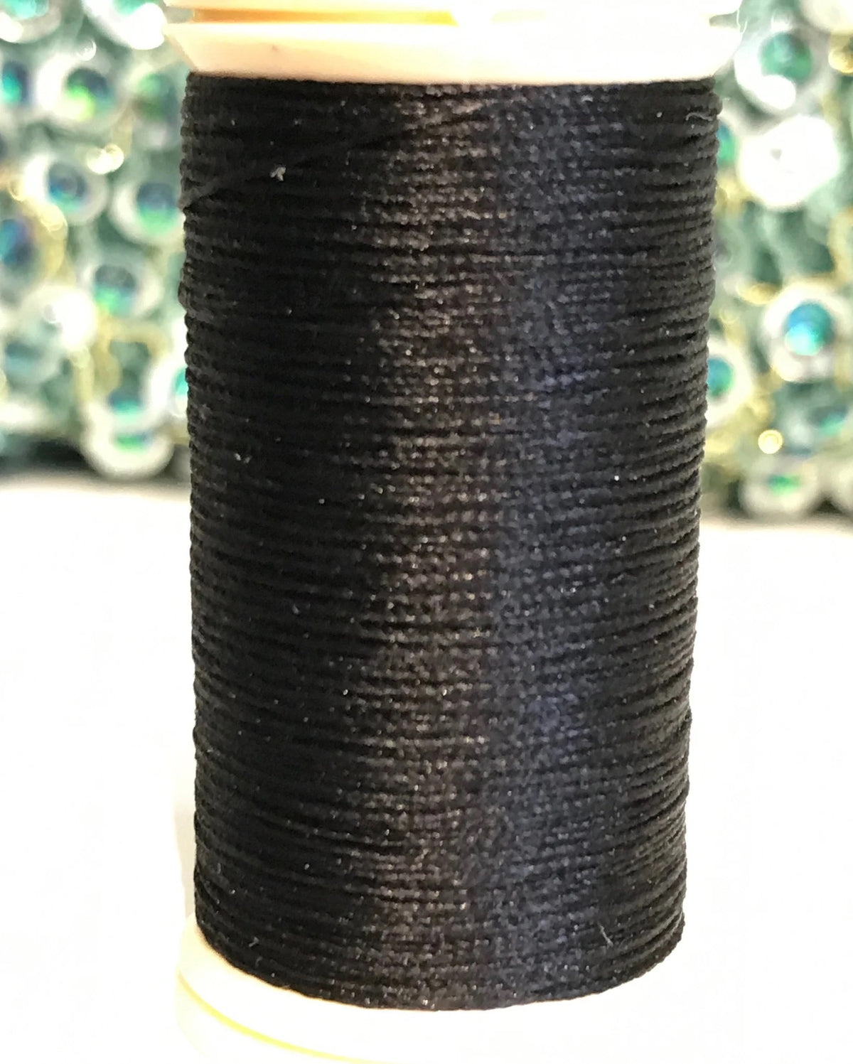 Sajou No. 180- Black PERLE SILK THREAD- Fil au Chinois