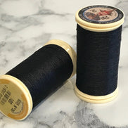 Sajou No. 180- Black PERLE SILK THREAD- Fil au Chinois