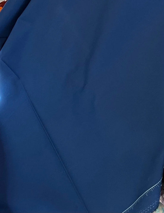 Dark Blue Solid Cotton Fabric- "Heart of the Ocean”- Art Gallery Fabric- AGF- 44"- PE-498