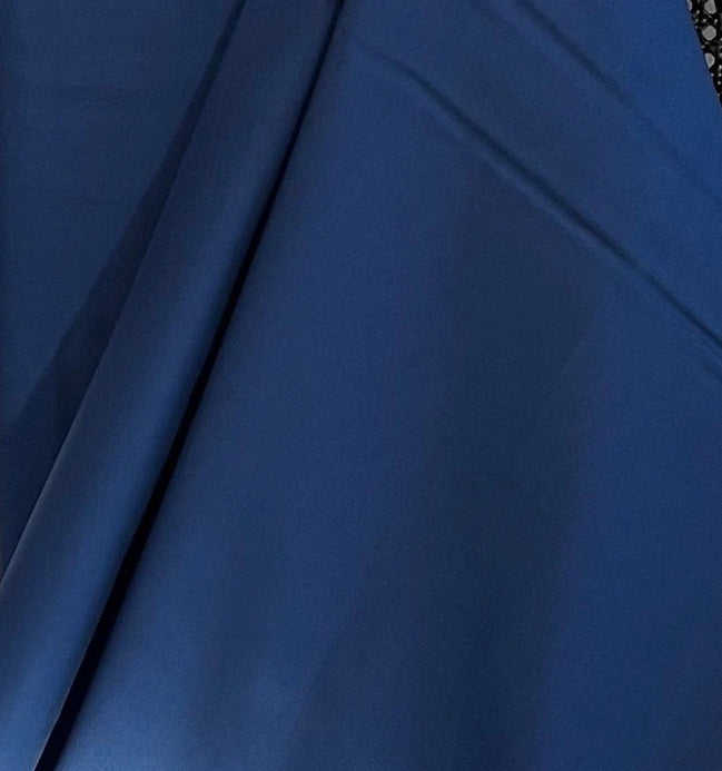 Dark Blue Solid Cotton Fabric- "Heart of the Ocean”- Art Gallery Fabric- AGF- 44"- PE-498
