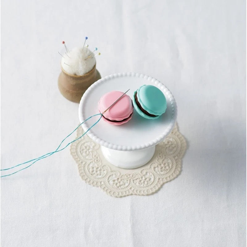 Sweet 'n Sharp Macaron Needle Sharpener- Clover- Raspberry (Pink) or Pistachio (Green)